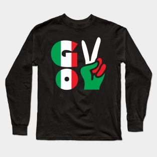 Italian Pride Design Long Sleeve T-Shirt